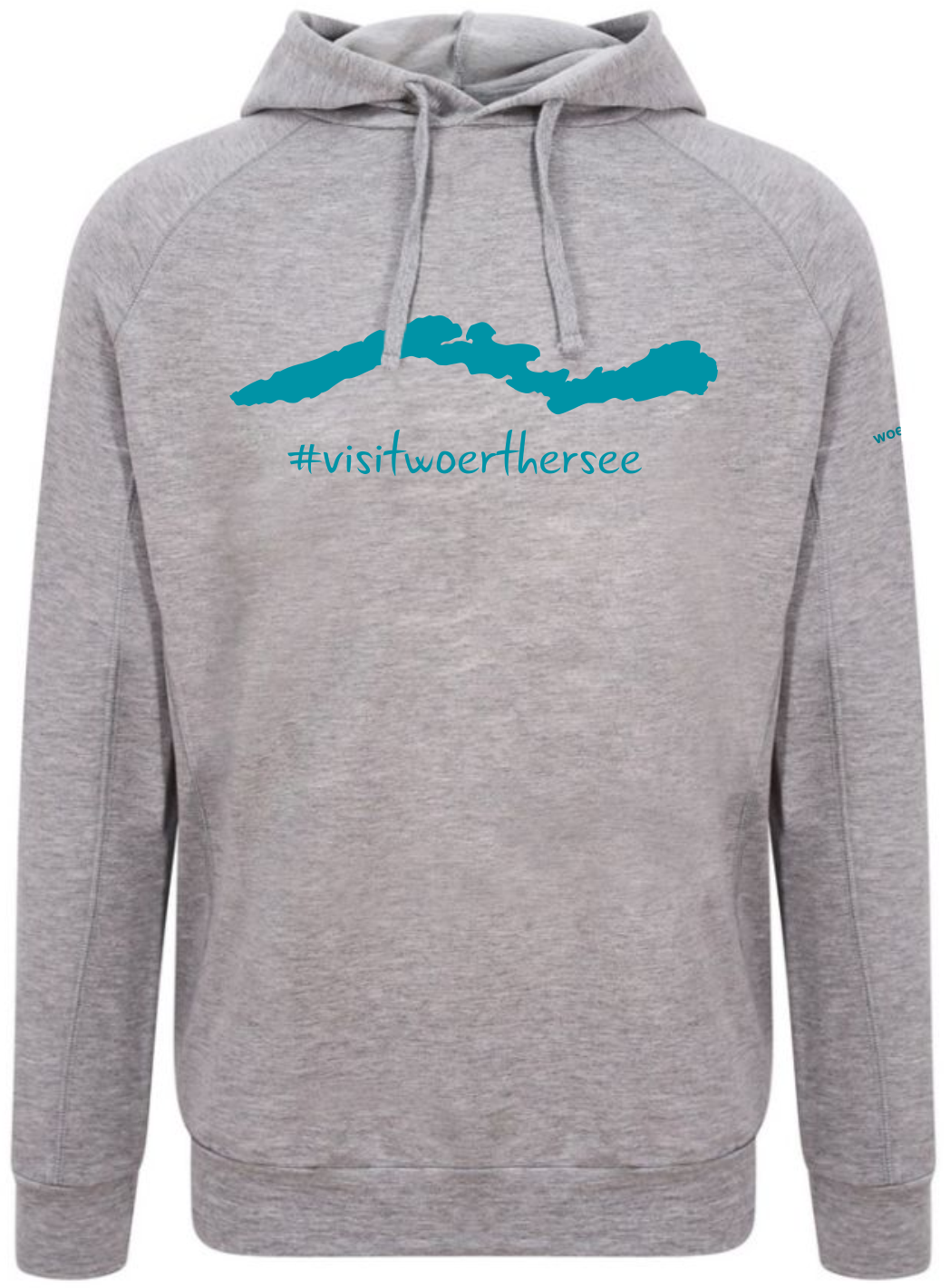 Kapuzensweater Unisex grau