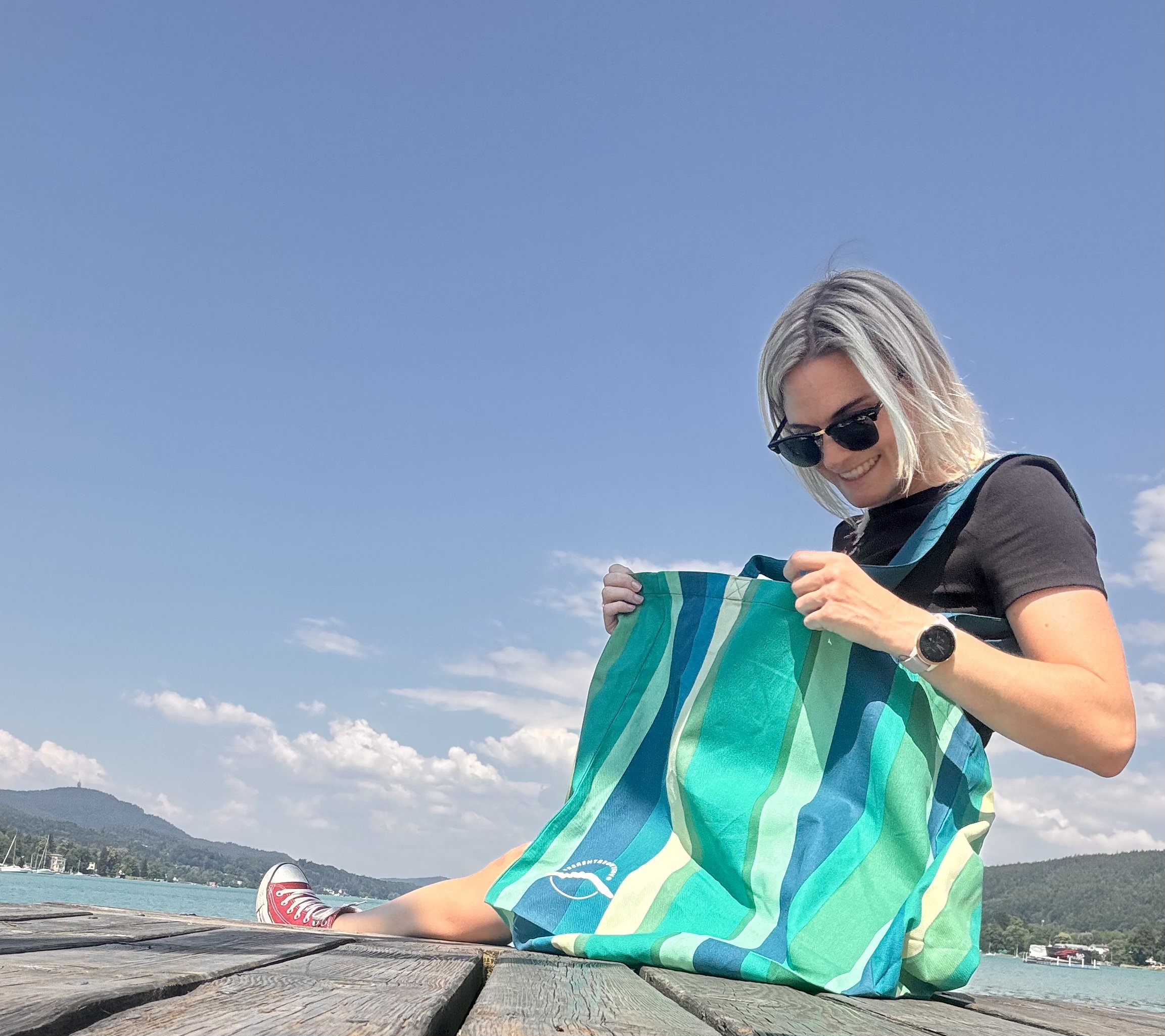 Baumwolltasche/Badetasche